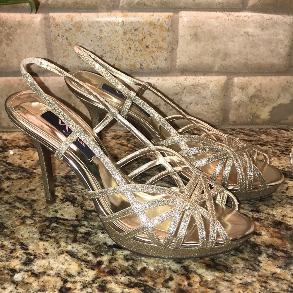 Nina New York glitter heels